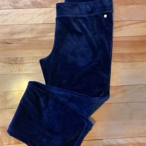 Lilly Pulitzer Jordynne Velour Pant navy